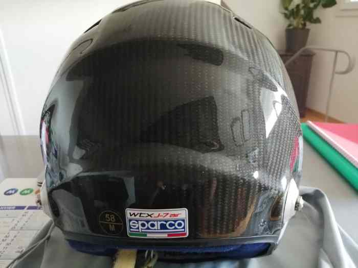 CASQUE SPARCO WTXJ-7 CARBONE 1