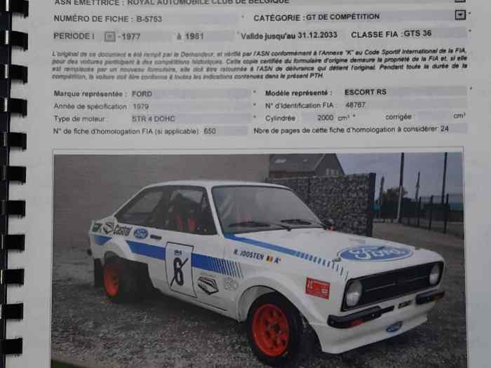 Ford Escort Mk2 FIA Grp4 – photo 4 sur 5