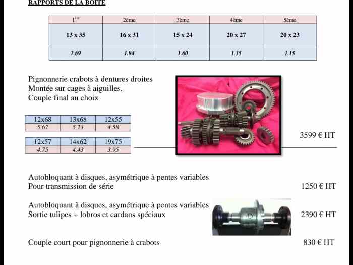 Boîte be4/5 Crabot Sj3p Neuve