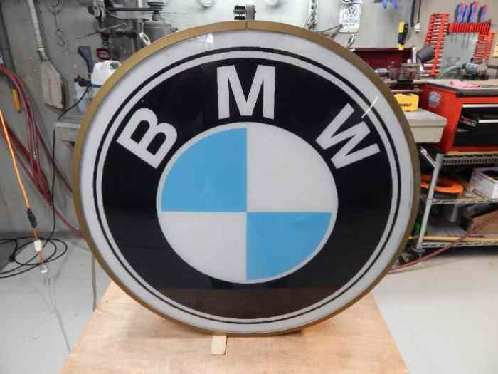 Rare BMW Sign 1980