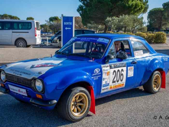 Ford ESCORT MK1 avec CG Française + PTH FFSA jusqu’en 2031, prête pour début 2023. 0