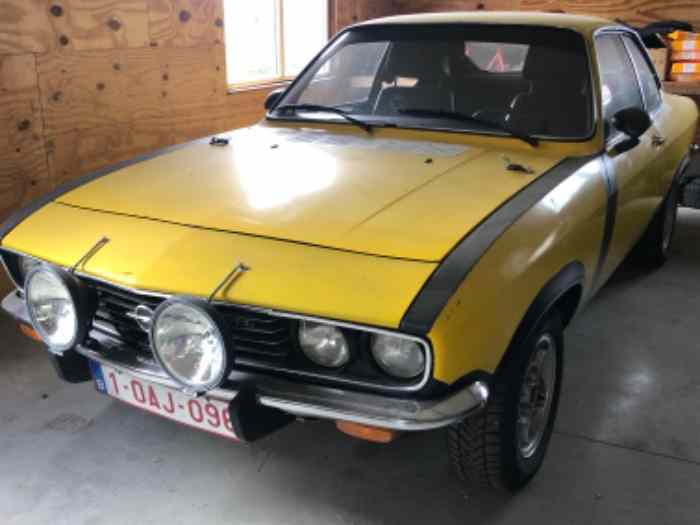 Opel Manta A 1.6 rallye régularité