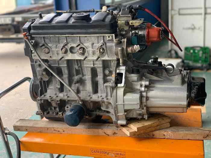 VENDU ensemble moteur boite complet Peugeot 205 rallye super état 1
