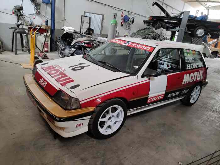 Honda Civic eat motul 3g rallys car full b18 190cv 3