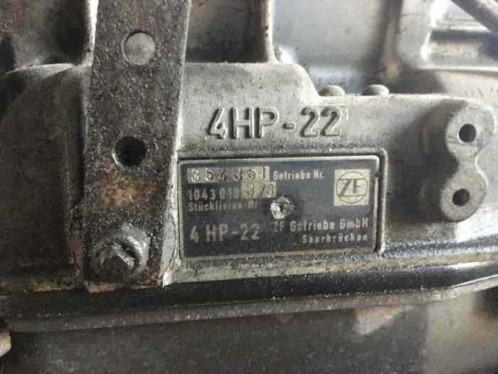 boite automatique ZF 4HP22 bmw E30 E31 E34 1