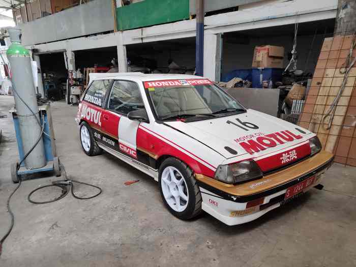 Honda Civic eat motul 3g rallys car fu...