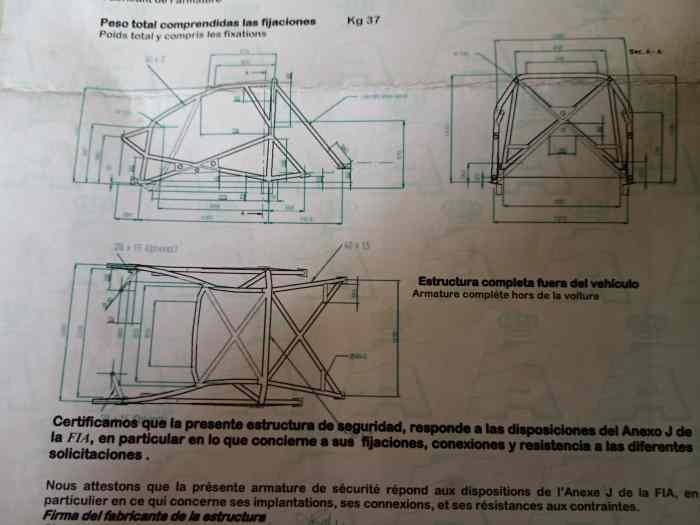 arceau MULTIPOINTS SPARCO RAC 206. 2