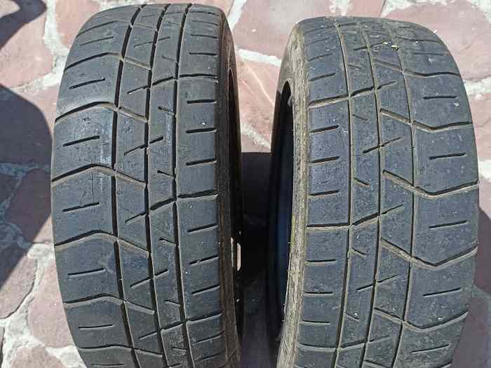 8 pneus hanckook 17/56/14 sur jantes 106 rallye 2