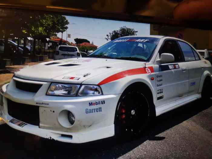 Mitsubishi Evo 6 da rally