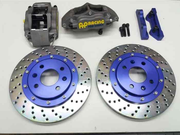 Kit Freinage AP RACING CP 5040 PRO 5000+ pour RENAULT CLIO RS WILLIAMS 16S RAGNOTTI tous modeles. 1