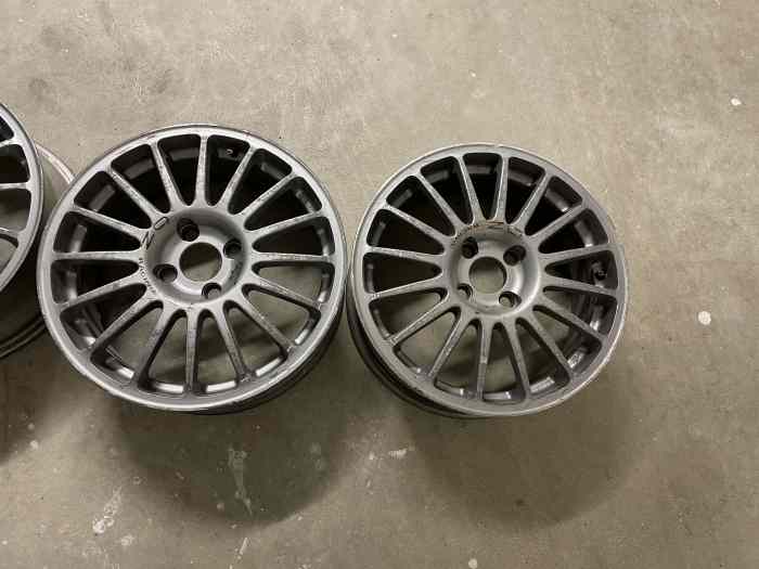 Jantes OZ RACING 17 POUCES 4X108 2