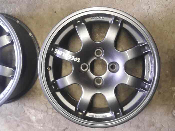 Jantes PTS Speedline SL434 gris anthracite 1