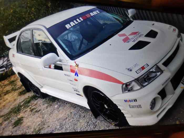 Mitsubishi Evo 6 da rally 1