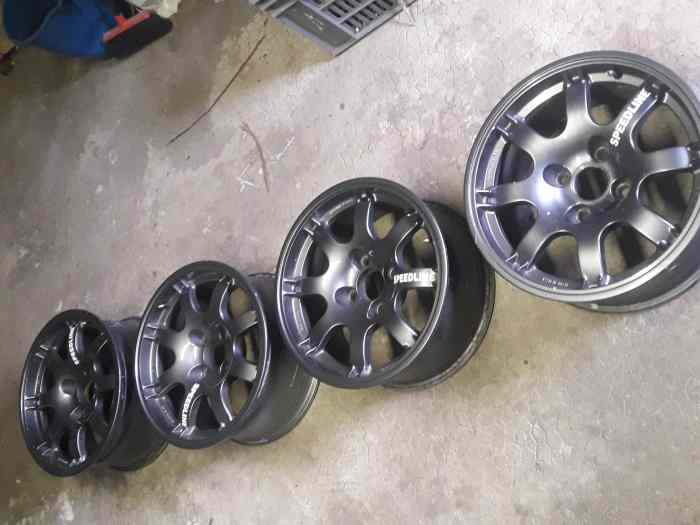 Jantes PTS Speedline SL434 gris anthracite 5