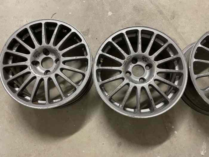 Jantes OZ RACING 17 POUCES 4X108 1