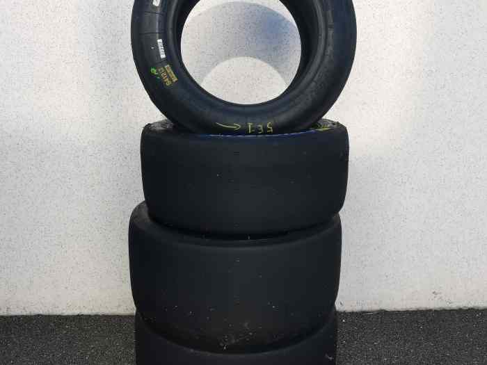 4 pneus Michelin Slick S412 1