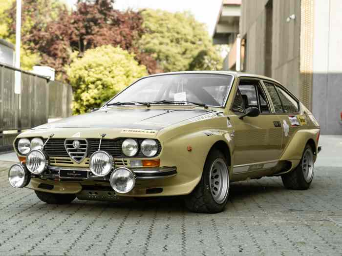 ALFA ROMEO ALFETTA GT GR.2 EX CHICCO SVIZZERO 1975 0
