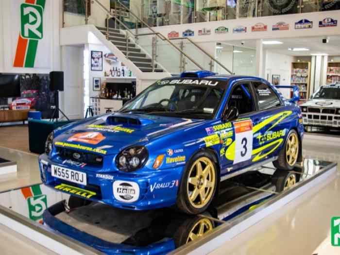2001 Subaru Impreza Group A Ex Possum Bourne Asia Pacific Rally Winning Car 1