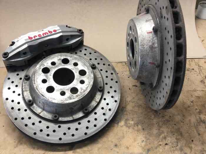 Disques 310x26mm sur bols alu 5x98 2