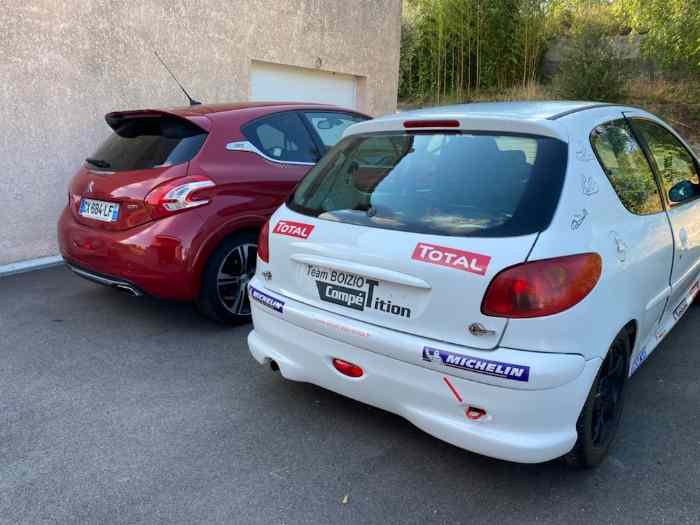 Peugeot 206 S16 rps rencontre peugeot sport 1