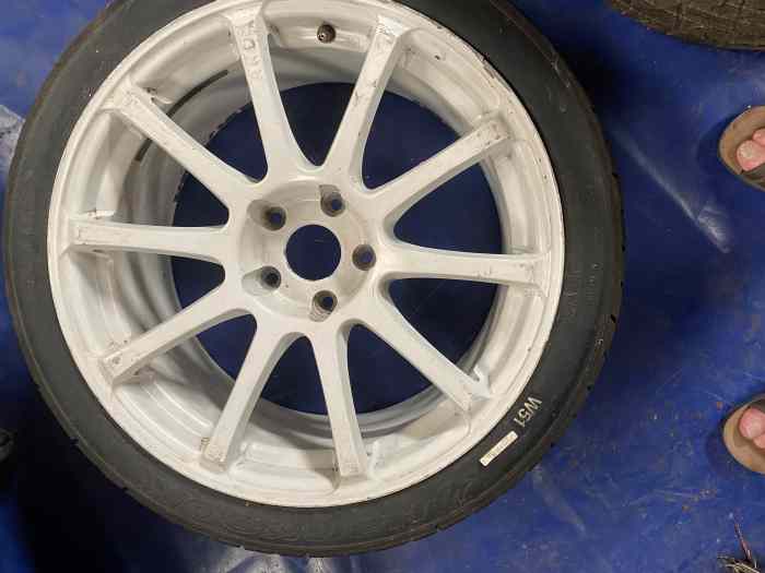 Jantes Mitsubishi evo 8x18 3