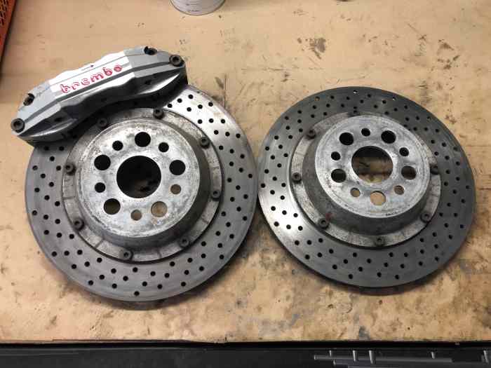 Disques 310x26mm sur bols alu 5x98 0