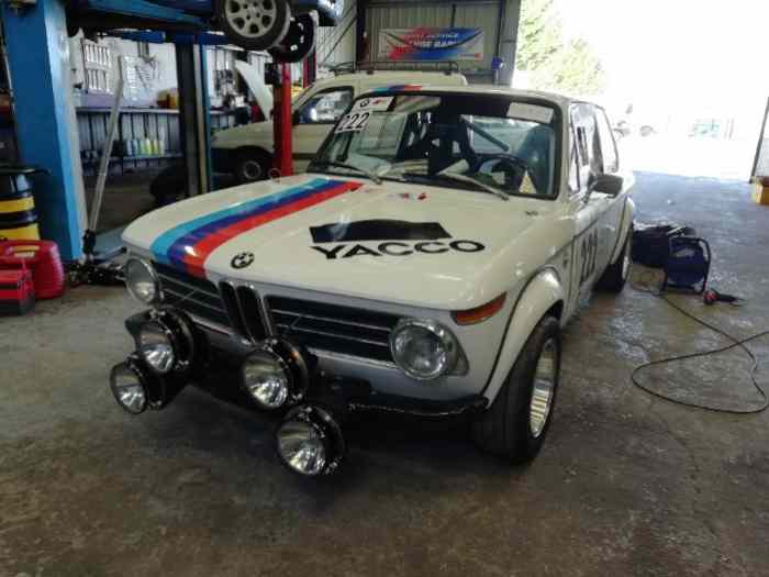 BMW 2002 TI GROUPE 2 entièrement refaite 0