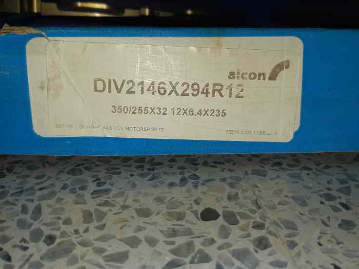 Disques de Frein 350x32 ALCON Peugeot 306 Maxi 1