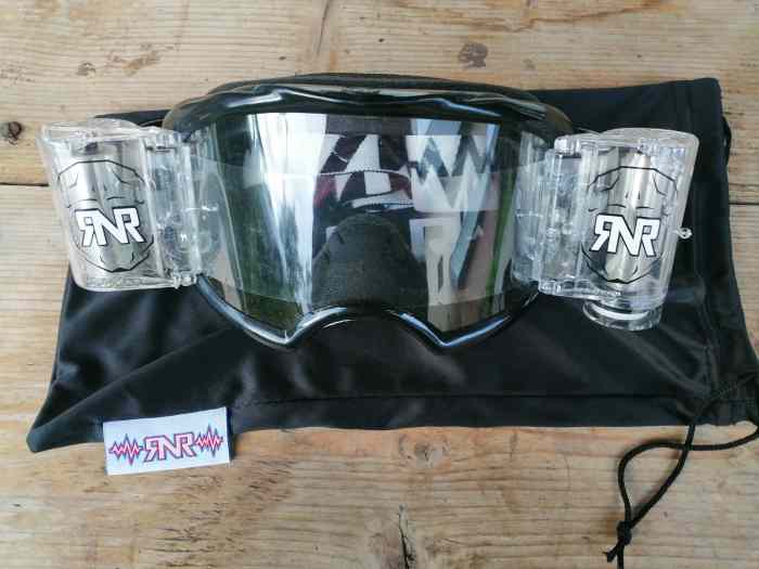 casque et masque kart cross 2