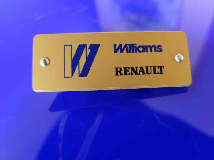 renault clio williams 2.0 1.8 16v tableau de bord alu monogramme 0