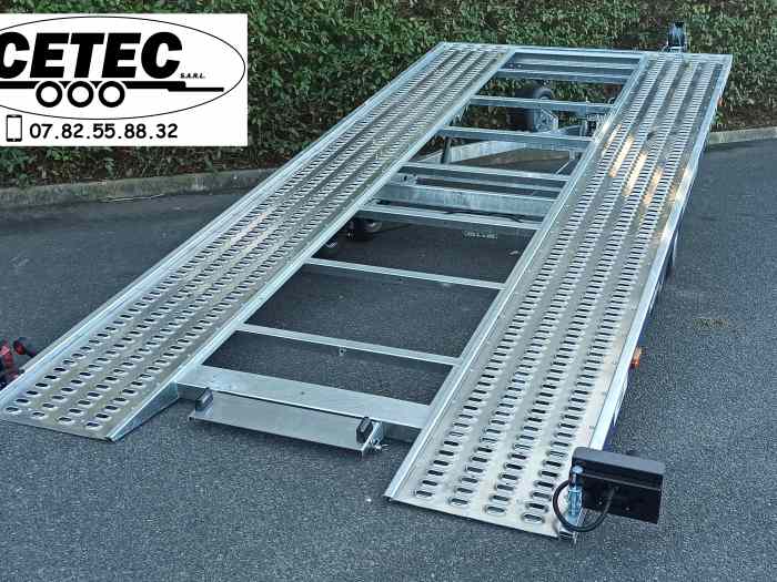 Remorque Porte Voiture Inclinable 4.50M 2