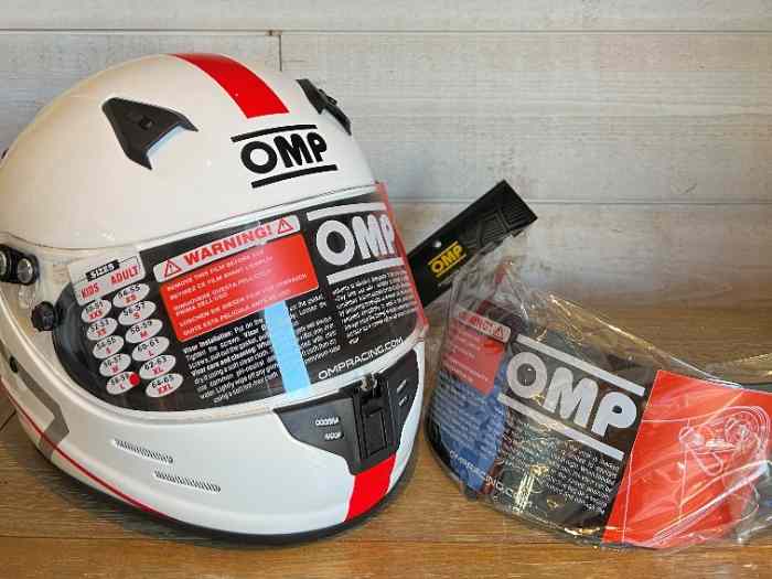 CASQUE OMP KJ8 EVO CMR KARTING