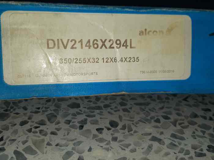 Disques de Frein 350x32 ALCON Peugeot 306 Maxi 2