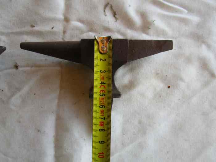 Outil De Coupe à Chaud Forge E-cowlboy - Enclume 1,9 Cm Tige 1,9 Cm Noir