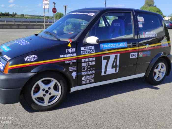 FIAT CINQUECENTO TROFEO 1993 (ex Egnatia Corse) échanger KART CROSS 1