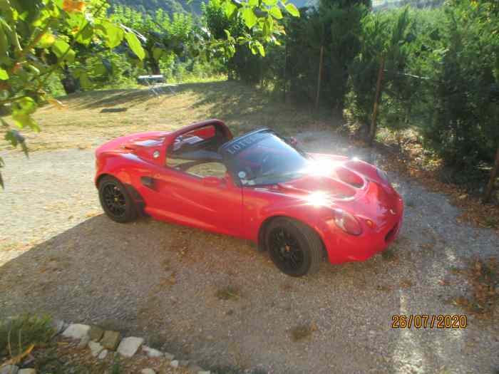 PROPOSE A LA VENTE UNE LOTUS ELISE S1 ROUGE 0