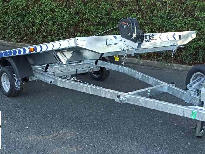 Remorque Porte Voiture Inclinable 4.50M 1