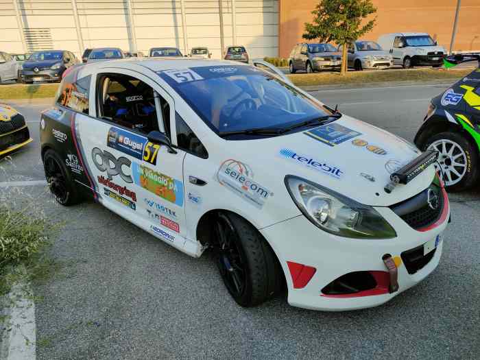 Opel Corsa OPC nurbering categoria rac...