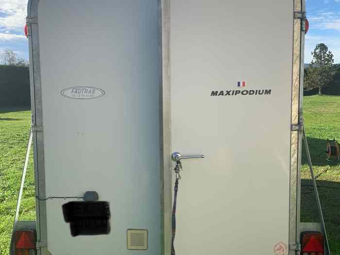 Remorque Vans Fautras Maxi Podium 1