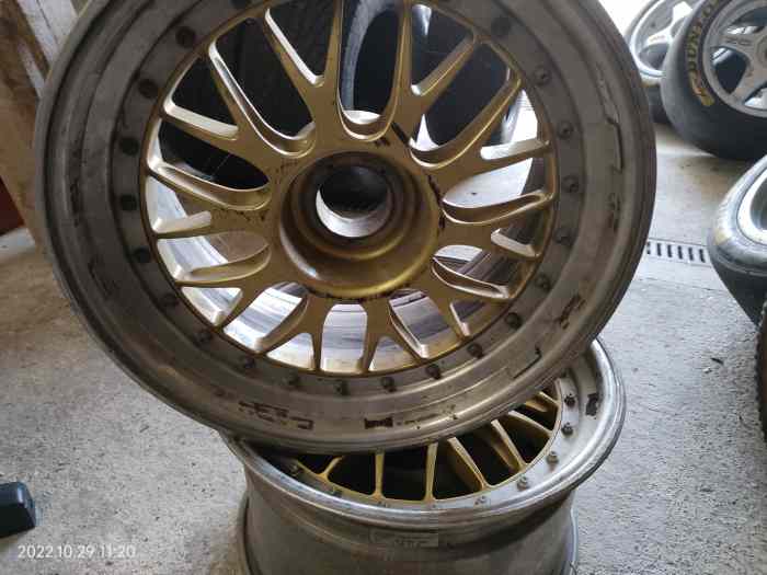VENDU LES 3 RSR RESTE 1 GT2 EVO 993 jantes BBS 3 parties
