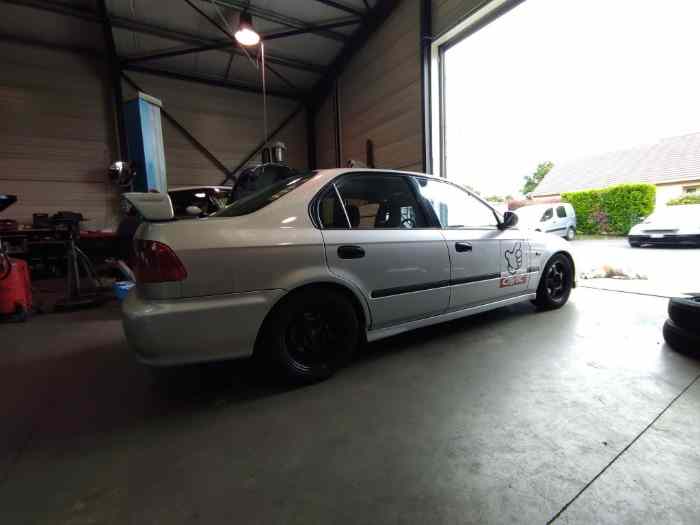 Honda Civic ferio ek3 swap B18C4 avec autobloquant 4