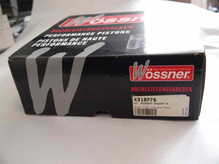 Kit Pistons forgés WOSSNER PEUGEOT 106...