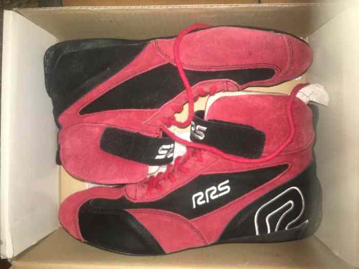 Bottines FIA Pilote RRS Rouges taille 45 4