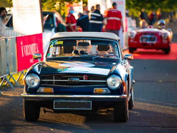 LOCATION TOUR AUTO 2025 ( 7 au 12 Avril ) VHRS ( Régularité ) TRIUMPH TR6 PI 1