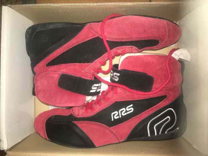 Bottines FIA Pilote RRS Rouges taille 45 0