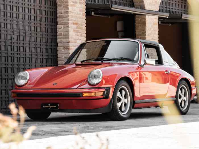 PORSCHE 911 S 2.7 TARGA 1974 0