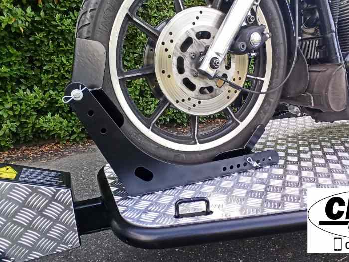 Nouvelle Remorque Porte Moto Abaissable. (Permis B) 1