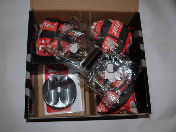 Kit Pistons forgés WOSSNER PEUGEOT 106-CITROEN AX-Saxo 1.4L-1397cc-POUR CULASSE et BIELLES TU5J4 avec ref. K918P76 2