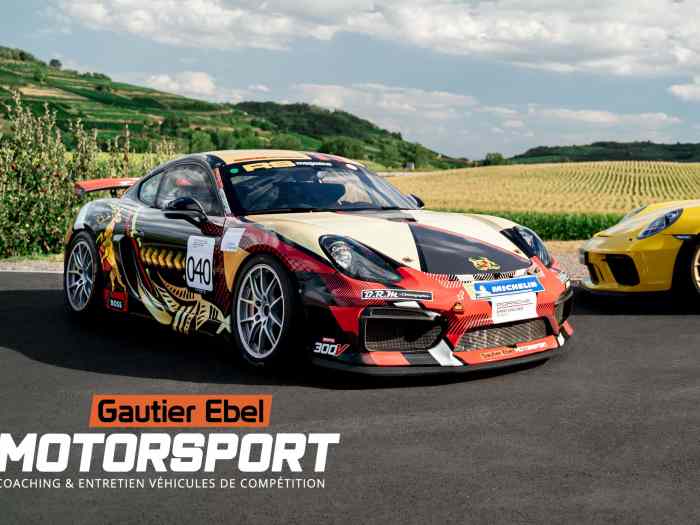 Location Porsche 981 GT4 Clubsport Manthey Racing - Trackday et Porsche Sprint Challenge France 1