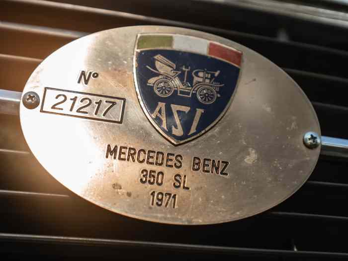 MERCEDES BENZ 350 SL 1971 4